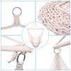 2pcs Hanging Rope Air/Sky Chair Swing beige