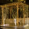 3M 300 LEDs String Curtain Light IP44 String Fairy Lights Party Xmas Decor Lamps