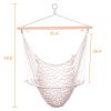 2pcs Hanging Rope Air/Sky Chair Swing beige