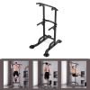 Power Tower Workout Dip Station Pull Up Bar, Height Adjustable Multi-Function Dip Stand for Home Gym Strength Training Fitness Equipment