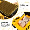 Ride on Push Car Bulldozer Digger Toy with Safety Helmet and Working Shovel