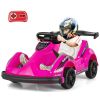 6V Kids Ride On Go Cart with Remote Control and Safety Belt