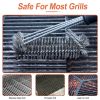 BBQ Grill Cleaning Brush Stainless Steel Barbecue Cleaner with 18in Suitable Handle