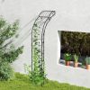 Garden Arch Arbor Trellis for Climbing Plants Roses Vines