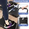 Portable Folding 2 Step Ladder with Wide Anti-Slip Pedal