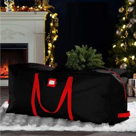 Large Christmas Tree Storage Bag 600D Oxford Cloth Artificial Christmas Tree Storage Bag Holiday Wrap 9 Foot Christmas Tree (size: 165*38*76)