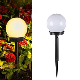 2/4/8pcs Led Solar Garden Light Solar Lamp Outdoor Waterproof Lawn Light Pathway Landscape Lamp For Home Yard Driveway Lawn Park (Emitting Color: Warm light)