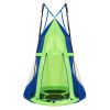 2-in-1 40 Inch Kids Hanging Chair Detachable Swing Tent