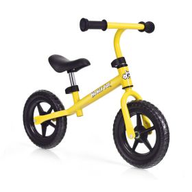 Kids No Pedal Balance Bike Adjustable Ages 30 Months to 5 Years (Color: Yellow)