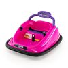 12V Kids Bumper Car Ride on Toy with Remote Control and 360 Degree Spin Rotation