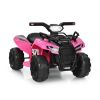 6V Kids ATV Quad Electric Ride On Car with LED Light and MP3