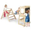 7-in-1 Toddler Climbing Toy Connected Table and Chair Set for Boys and Girls Aged 3-14 Years Old