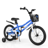 18 Inch Kids Bike with Kickstand and Coaster Brake for 4-8 Years Old