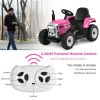 12V Ride on Tractor with 3-Gear-Shift Ground Loader for Kids 3+ Years Old