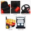 12V Ride on Tractor with 3-Gear-Shift Ground Loader for Kids 3+ Years Old