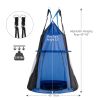 2-in-1 40 Inch Kids Hanging Chair Detachable Swing Tent