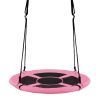 2-in-1 40 Inch Kids Hanging Chair Detachable Swing Tent