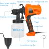 700W Electric Paint Sprayer Handheld HVLP Spray Painter Painting Spray Gun For Fences Brick Walls