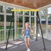 Swing Sets for Backyard, Heavy Duty A-Frame Swing, Swing Sets for Yoga Hammock Saucer Baby Porch Swing, Swing Sets for Backyard