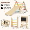 7-in-1 Toddler Climbing Toy Connected Table and Chair Set for Boys and Girls Aged 3-14 Years Old