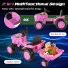 12V Kids Ride On Tractor with Trailer and Remote Control