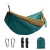 1pc Outdoor Camping Hammock; Portable Nylon Parachute Hammock 106*55in