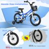 16 Inch Kids Bike with Removable Training Wheels for 4-7 Years Old