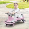 Wiggle Car Ride-on Toy with Flashing Wheels