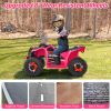 Kids Ride on ATV 4 Wheeler Quad Toy Car with Direction Control