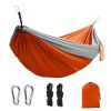 1pc Outdoor Camping Hammock; Portable Nylon Parachute Hammock 106*55in