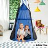 2-in-1 40 Inch Kids Hanging Chair Detachable Swing Tent