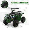 12V Kids Ride On ATV with High/Low Speed and Comfortable Seat