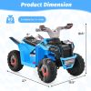 Kids Ride on ATV 4 Wheeler Quad Toy Car with Direction Control