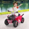 Kids Ride on ATV 4 Wheeler Quad Toy Car with Direction Control