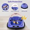 12V Kids Bumper Car Ride on Toy with Remote Control and 360 Degree Spin Rotation