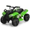 6V Kids ATV Quad Electric Ride On Car with LED Light and MP3