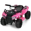 6V Kids ATV Quad Electric Ride On Car with LED Light and MP3